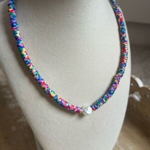 Spectrum Clay Beads With Coin Pearl
